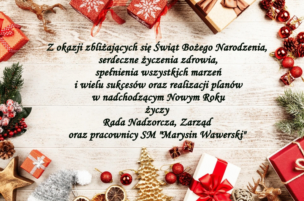 Życzenia świąteczne 2019