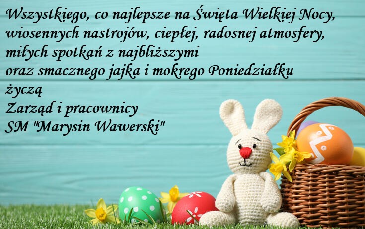 Wesołych Świąt Wielkanocnych!